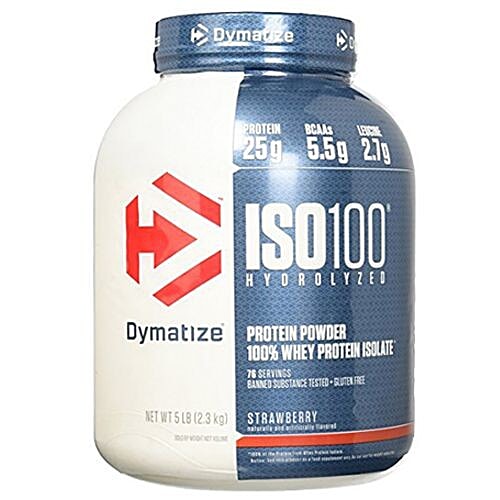 Buy Dymatize Protein Powder - ISO100, Strawberry Online at Best Price ...