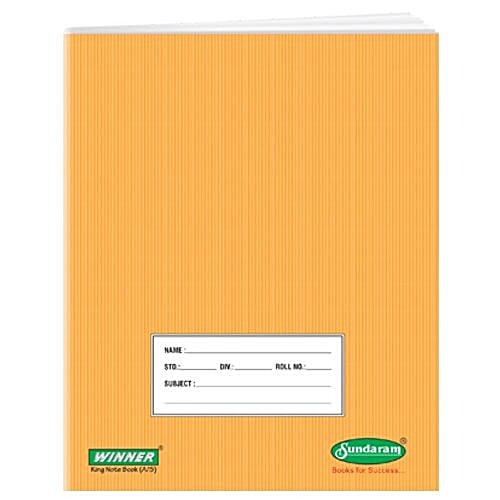 Buy Sundaram Notebook - Two Line, King, Winner, E-15T Online at Best ...