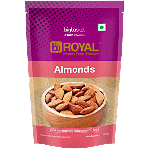 Buy Bb Royal Almondbadam Californian Jumbo 100 Gm Pouch Online At Best ...