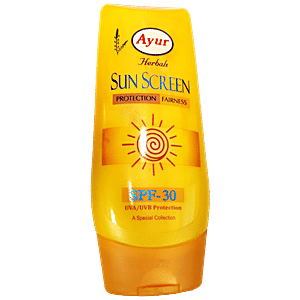 ayur sunscreen for face