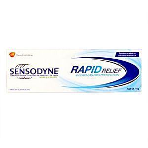 sensodyne rapid relief & long lasting protection