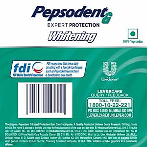 pepsodent expert protection whitening toothpaste