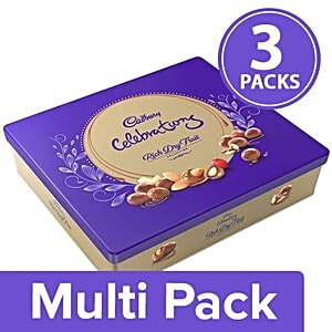 Cadbury Dairy Milk Celebration Rich Dry Fruits Chocolate Collection ...