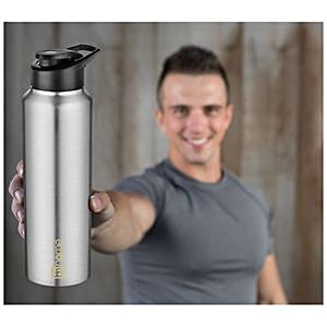 Buy BB Home Frost Stainless Steel Water Bottle With Sipper Cap - Steel Matt  Finish Online at Best Price of Rs 1305.3 - bigbasket