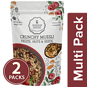 Yoga Bar Muesli - Dark Chocolate & Cranberry, Healthy, Rich In