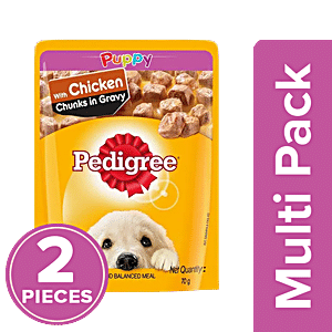 Pedigree shop chicken gravy