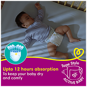 Dry diaper best sale for 12 hours