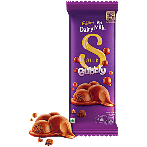 Buy Cadbury Dairy Milk Silk Bubbly Chocolate Bar 50 Gm Online At Best ...