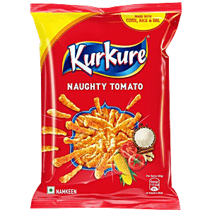 Buy Kurkure Namkeen Naughty Tomatoes 215 Gm Online at the Best Price of ...