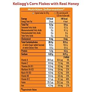 Buy Kelloggs Corn Flakes Honey Crunch 125 Gm Carton Online At Best Price Bigbasket