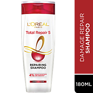 Loreal Paris Total Repair 5 Shampoo 650ml+Conditioner 180ml+Serum 40ml,  Combo