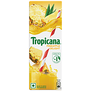 Buy Tropicana Fruit Juice Delight Pineapple 1 L Online At Best Price of ...