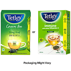 Buy Tetley Green Tea - Long Leaf 250 Gm Packet Online At Best Price. Of ...