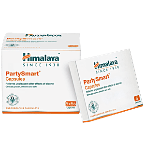 Buy Himalaya Party Smart Capsules,Pack Of 5 Pieces Carton Online