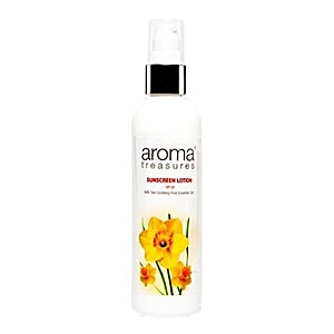 aroma treasures sunscreen lotion