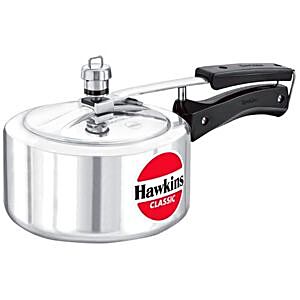 Hawkins Two-Dish Stainless Steel Set, Cooker Separator, Pressure Cooker Pots  