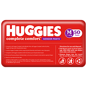 Buy Huggies Complete Comfort Wonder Pants With Aloe Vera, Medium