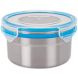 1pc Transparent Sealed Plastic Food Storage Container, 2kg Capacity,  Moisture-proof For Grains, Dried Foods, Snacks, Kitchen And Refrigerator  Storage Box