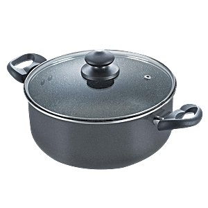 Prestige 250mm Omega Deluxe Granite Omni Non-Stick Dosa Tava/Griddle, 10