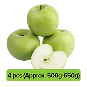 Fresh Imported Organic Green Apples - 500g