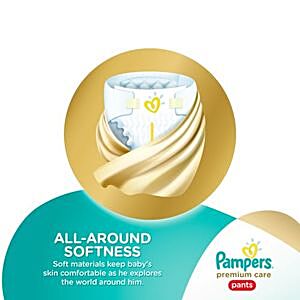 Buy Pampers Premium Care Pants - Large Size Baby Diapers, Softest Ever  Pampers Pants, 9-14 Kg Online at Best Price of Rs 3685 - bigbasket