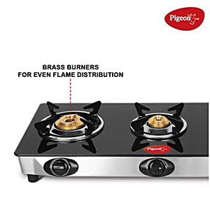 pigeon ayush 3 burner gas stove price