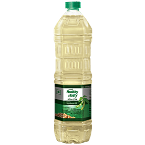 Buy Emami Healthy Tasty Soyabean Oil 1 Ltr Pouch Online At The Best ...