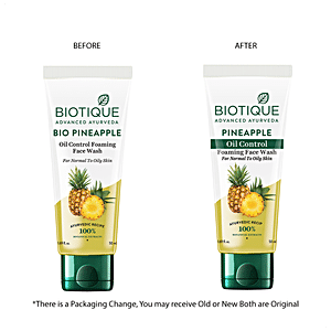 Biotique Pineapple Oil Control Foaming Face Wash, 150ml