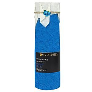 bath salt blue