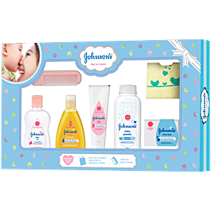 Johnson's Baby Cotton Gift Pack, Gift Set, 4 Products 