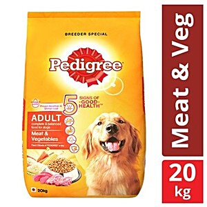 pedigree meat and rice 20kg