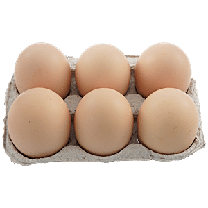 Yojana Poultry White Power Eggs, 6 pcs