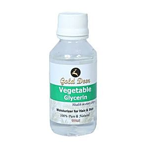 Gold Deer Vegetable Glycerin - Mositurizer For Hair & Skin, 100 ml