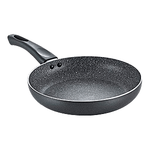 Kadai Nonstick Indian Kadhai Non-Stick Cookware Stainless Steel Deep Fry  Karai Non-Stick Strong Stainless Steel Handle 2 litre with Steel Lid Deep  fry