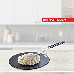 Indian Roti Tawa For Chapati Bread Cooking Utensil Hard Anodised Induction  Free