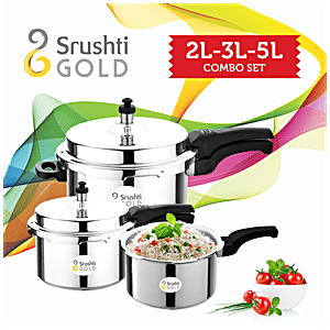 Srushti gold best sale pressure cooker