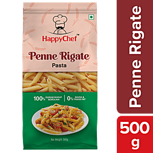 BORGES Durum Wheat Pasta - Mini Penne Rigate, 2x350 g