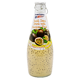 Buy Americana Basil Seed Drinks Passion Fruit 290 Ml Online At