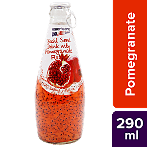 Americano Basil Seed Drinks Pomegranate 290 ml