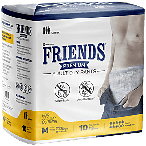 Buy Friends Pullup Pant Style Adult Diapers - M-L Online at Best Price ...