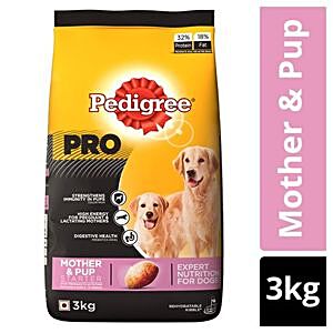 pedigree pro mother and puppy