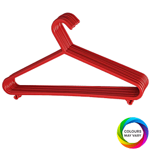 Buy Polyset Classic Plastic Clothes Hanger - Assorted Colour Online at Best  Price of Rs 99 - bigbasket