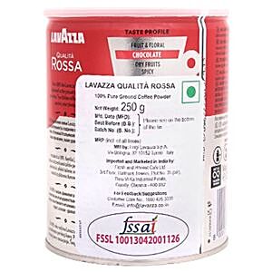 Buy Lavazza Qualita Rossa Ground Coffee Online at Best Price of Rs