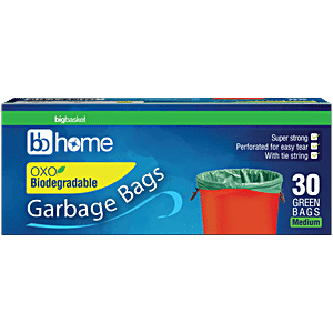 Buy BB Home Garbage Bags - Jumbo, Green, 91 x 112 cm Online at Best Price  of Rs 129 - bigbasket