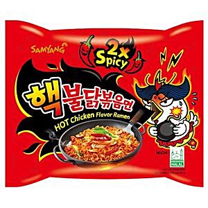 Buy Samyang Ramen Noodles Hot Chicken Flavour 2x Spicy Online At Best Price Bigbasket