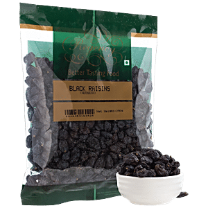 Buy GO GRASS Premium Afghani (Seedless) Black Raisins 450 GM