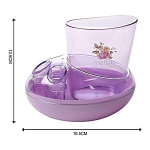 purple rose bathroom accessories