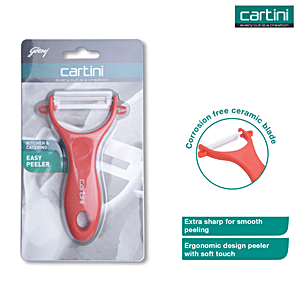 Cartini Ceramic Peeler - Red – The Home Products Company