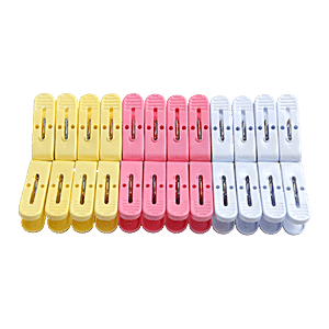 Plastic Clip &Rope, 24Pcs