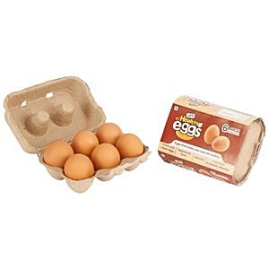 Buy Fresho Farm Eggs - Jumbo, Large, Antibiotic Residue-Free Online at Best  Price of Rs 99 - bigbasket